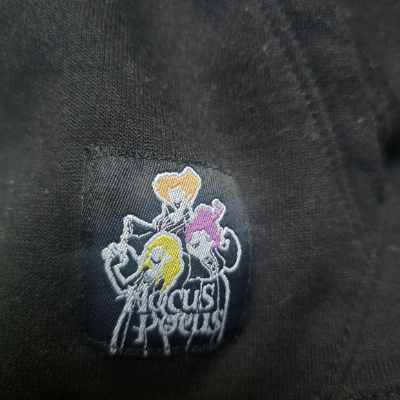 Disney Hocus Pocus Black Hoodie with Neon Green Accents - Picture 3 of 9